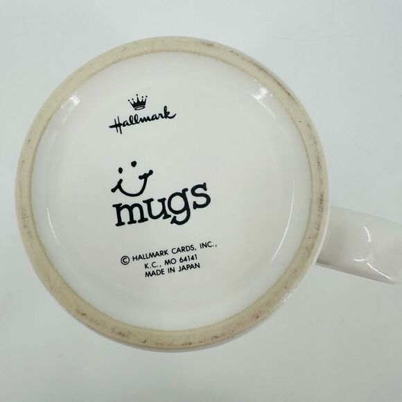 How To Get Along At The Office Hallmark Coffee Mug Vintage Japan Filing Phones - Picture 5 of 5